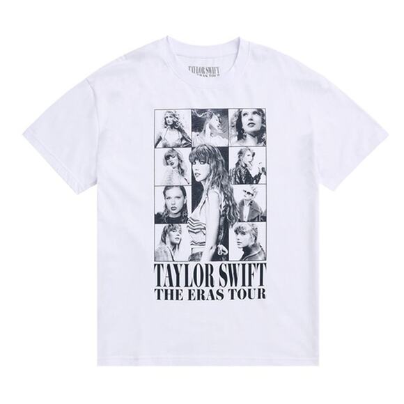 TAYLOR SWIFT | THE ERAS TOUR WHITE T-SHIRT - Picture 1 of 1